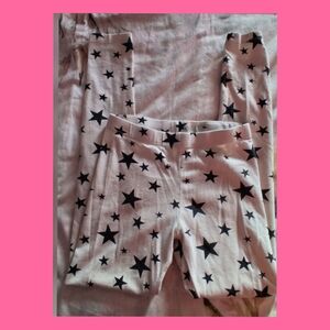 🐾FREE W/PURCHASE Wonder Nation Leggings Black Star Print